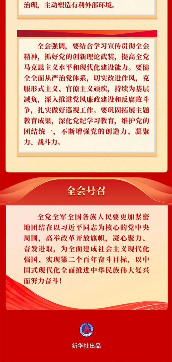 黨的二十屆三中全會公報一圖讀懂